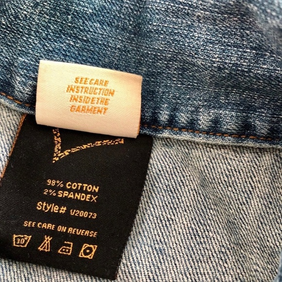 VINTAGE Girls Jean Jacket Vest | Size: S (Girl) | V - Picture 4 of 5